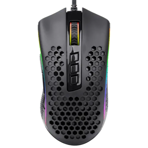 REDRAGON Gejmerski miš Storm M808 (Crni)  USB Optički PixArt PMW3327 12400 DPI