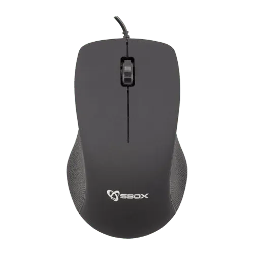 S-BOX Žični miš M-958 (Crni)  USB Optički 1000 DPI