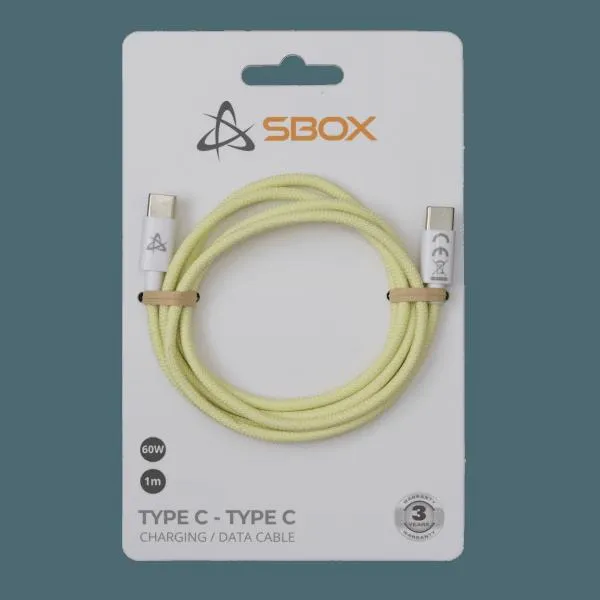 S BOX Kabl Type C / Type C - 60 W zuti