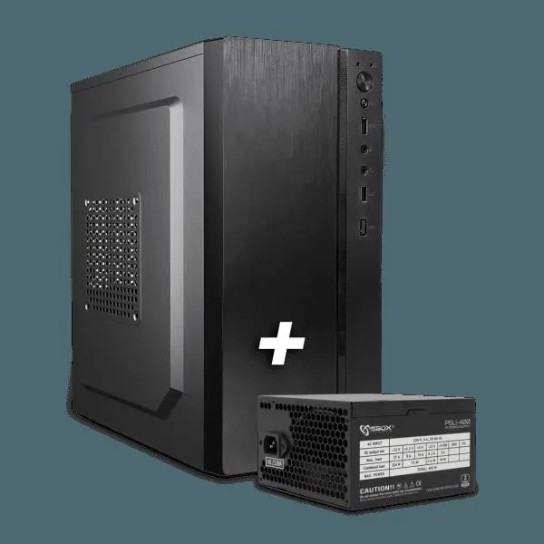 S BOX PCC 05 Kuciste MICROATX  + PSU 400