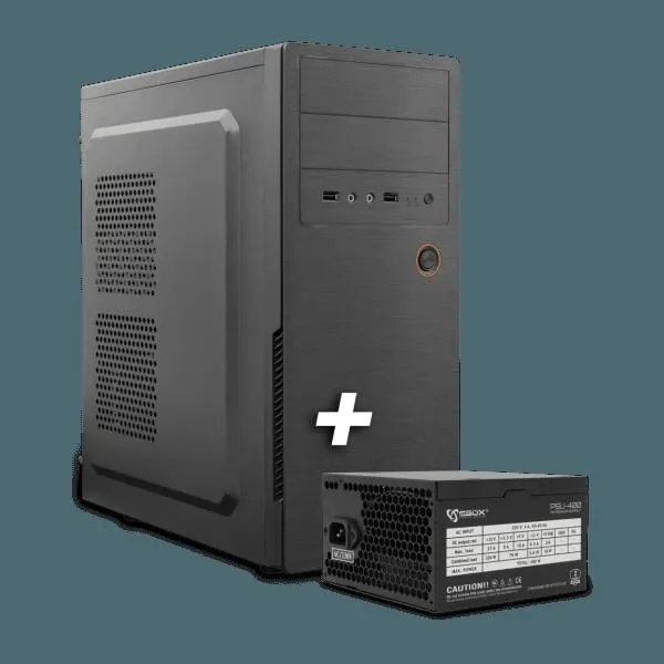 S BOX PCC 180 Kuciste ATX + PSU 400