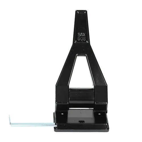 SAX Bušač papira 608 (Crni)  65 listova Metal Crna