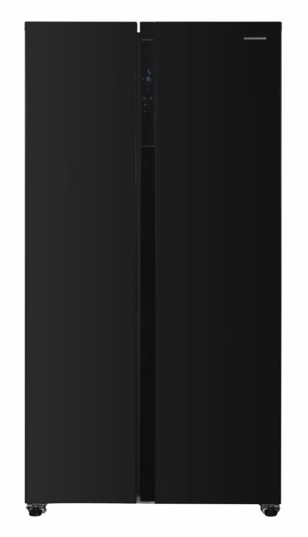 SBS frižider HEINNER HSBS-H442NFBKE++  442l/NoFrost/90x177/Inverter/crni