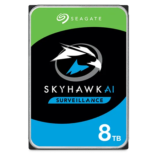 SEAGATE 8TB 3.5 SATA III 256MB SkyHawk Al Surveillance ST8000VE001
