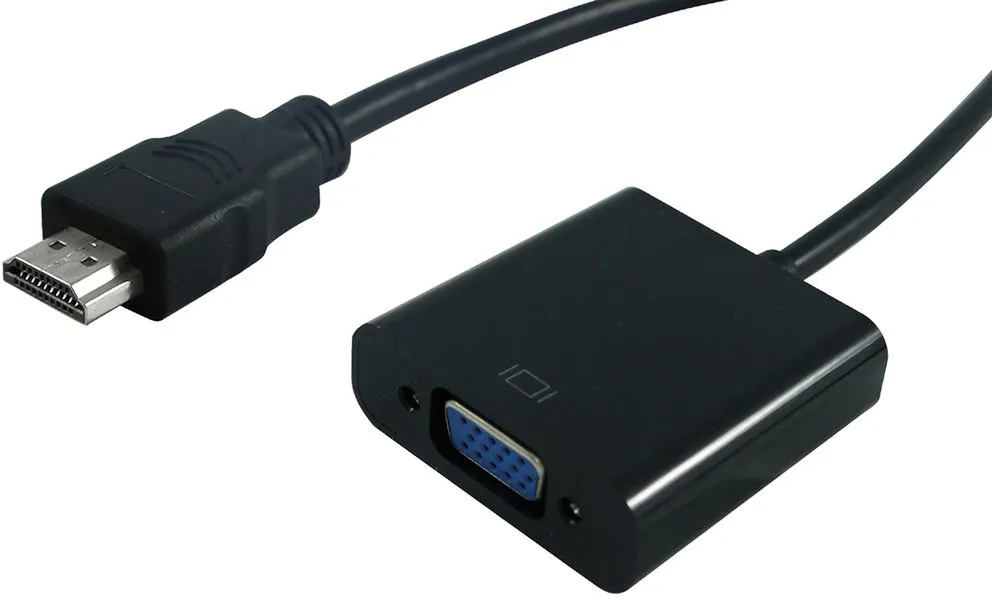 Secomp Cableadapter HDMI DP M - VGA F