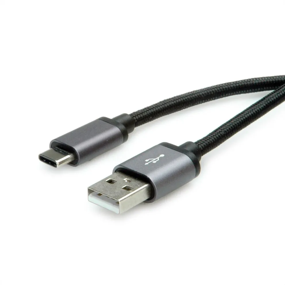 Secomp Roline USB2.0 Cable C-A M/M black 1.8 m