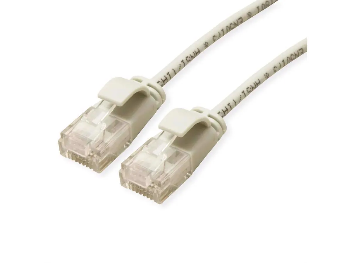 Secomp Roline UTP Data Center PatchCord Cat6A Slim LSOH siva 1.5m