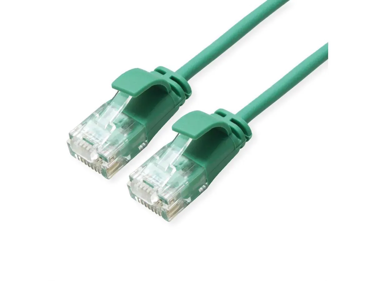 Secomp Roline UTP Data Center Patchord SLIM Cat6a LSOH zeleni 5.0m