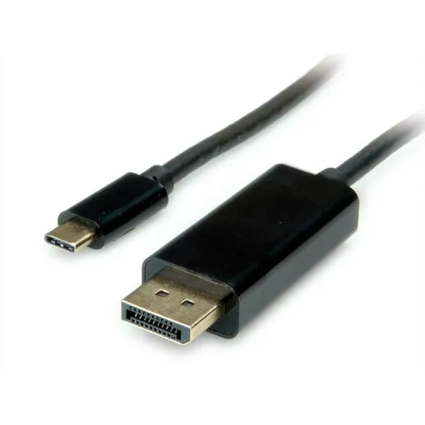 SECOMP Type C - DisplayPort Cable M/M 1.0 m
