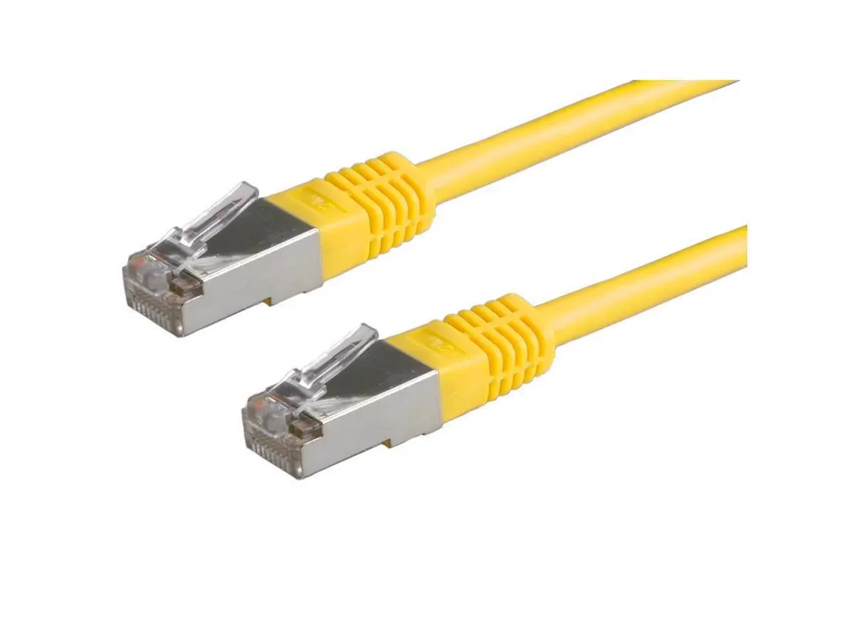 Secomp Value S/FTP (PiMF) PatchCord Cat6/Cl.E žuta 2.0m