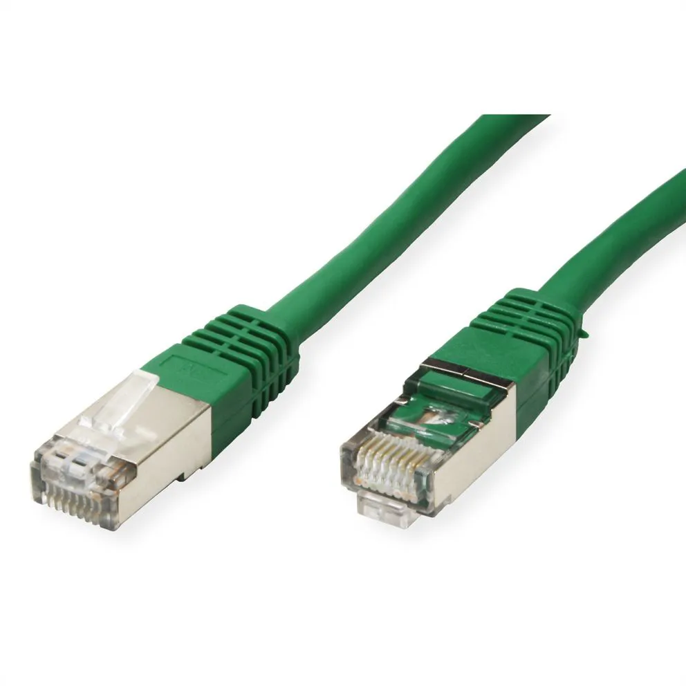 Secomp Value SFTP (PiMF) PatchCord Cat6/Cl.E zeleni 1.0m