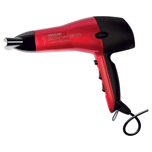 SENCOR Fen SHD 6701RD  Standardni Crna/Crvena 2 2000 W
