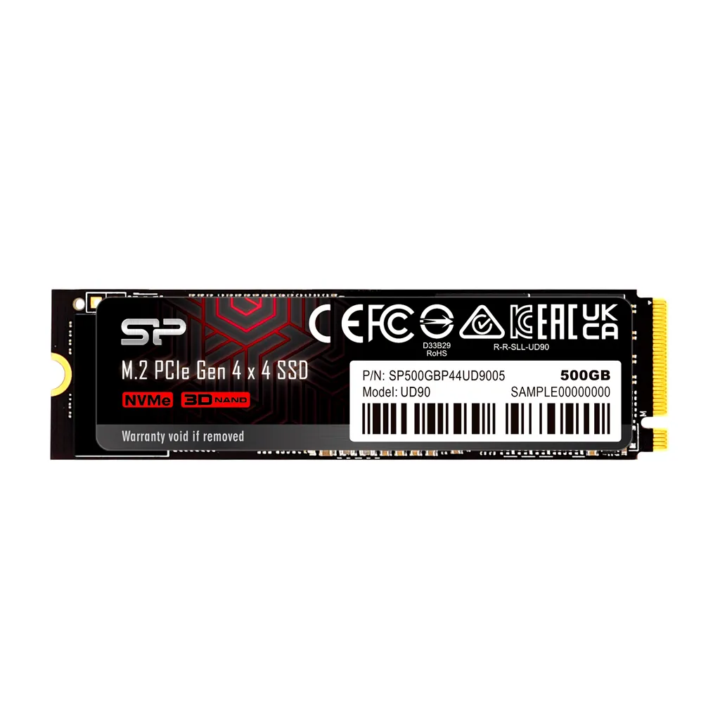 Silicon Power 500GB M.2 UD90 (SP500GBP44UD9005) SSD disk PCI Express 4.0