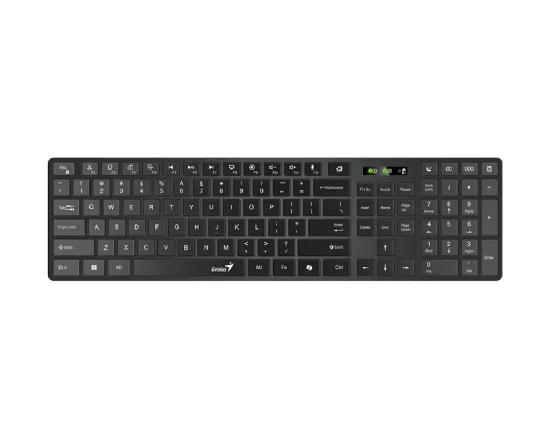 SlimStar 7250BT AI crna US wireless tastatura