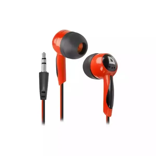 Slušalice bubice Defender Basic 604 Crno crvene