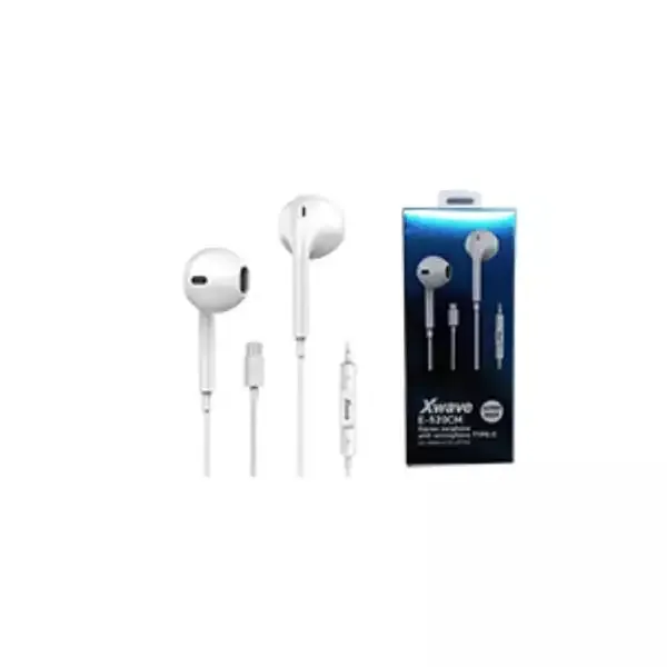 Slušalice sa mikrofonom Xwave E-520CM white USB tip C