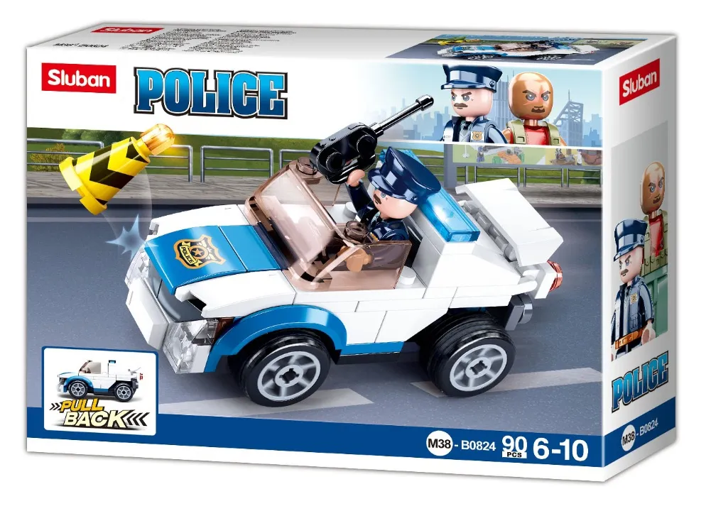 SLUBAN KOCKE POLICIJSKO VOZILO