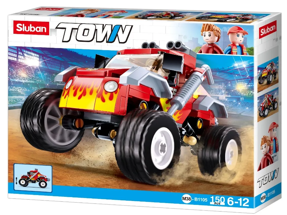 SLUBAN KOCKE VOZILO OFF ROAD 150 KOM