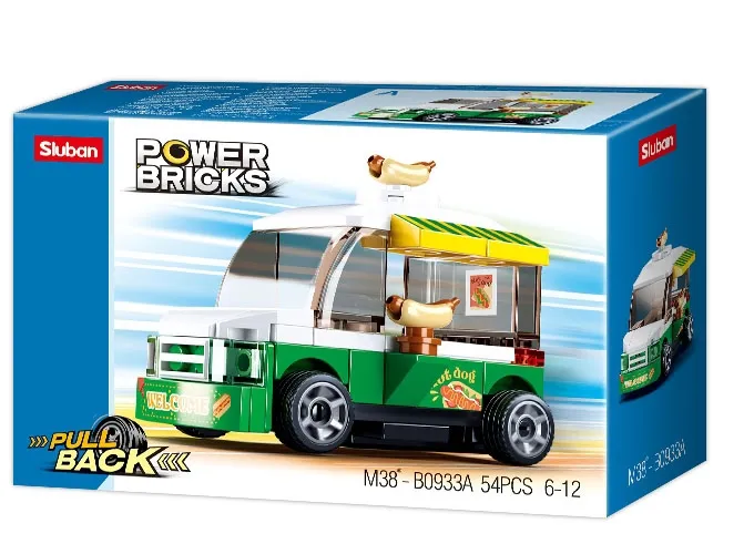 SLUBAN KOCKE VOZILO ZA HRANU 54 KOM