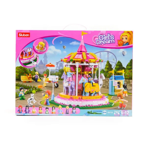 Sluban kocke vrteška 762 kom