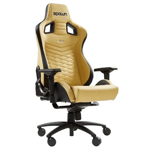 SPAWN gejmerska stolica SPECIAL EDITION (Zlatna) - FL-GDBXL  do 250 kg Platno