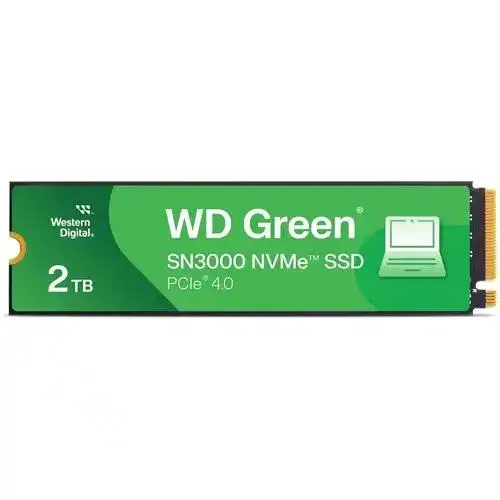 SSD M.2 NVMe 2TB WD Green 5000MBs/4200MBS SN3000