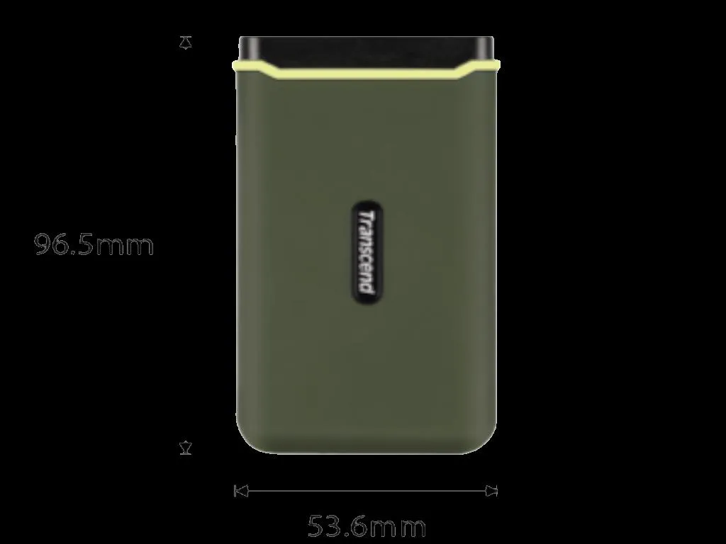 SSD TRANSCEND ESD380C 2000GB/eksterni/USB 3.2/type c/crna