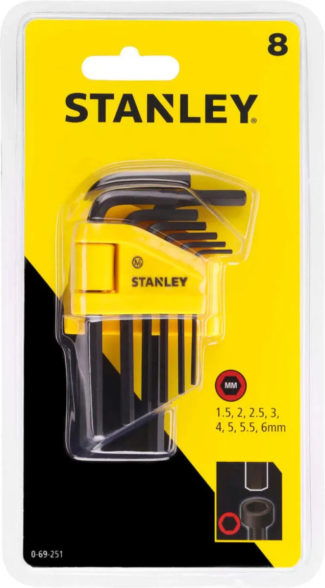 Stanley imbus ključevi set 0-69-251