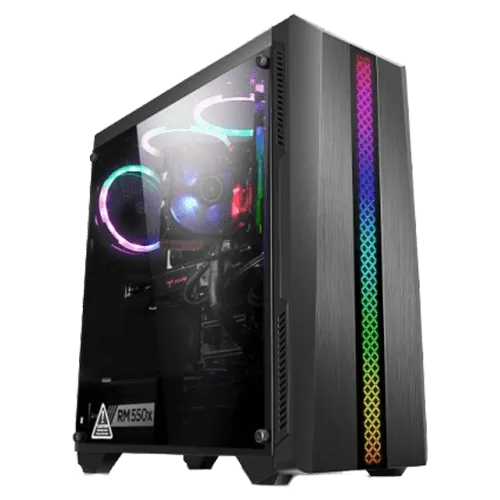 STARS SOLUTIONS Kućišta M01  Midi Tower Micro-ATX ATX Bez napajanja Crna