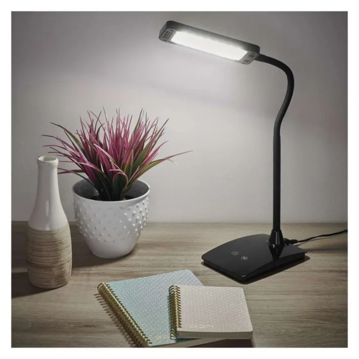 Stona lampa LED Eddy crna Emos Z7599B