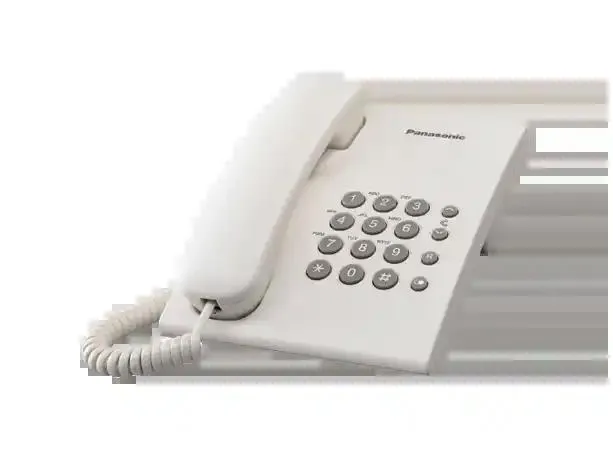 Stoni telefon Panasonic KX-TS500FXW Beli