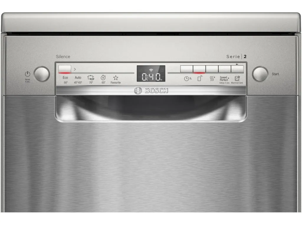 Sudomašina BOSCH SPS2HKI42E/samostojeća/E/10 kompleta/Home Connect/845x45x60cm/srebrna