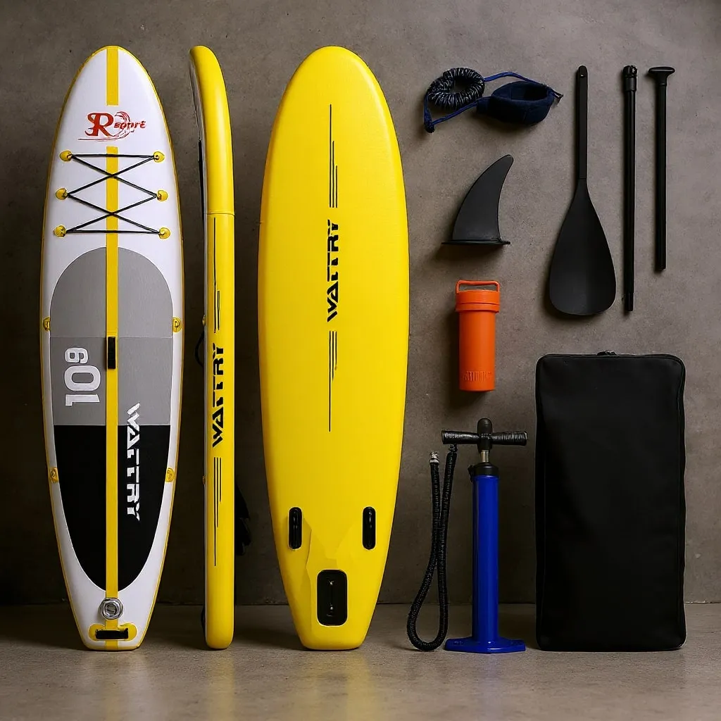 SUP daska Wattry R-sport XL žuta 330x81x15cm