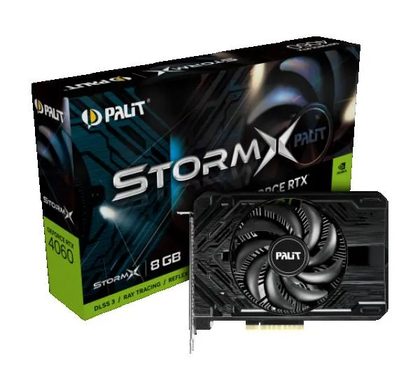 SVGA Palit Geforce RTX4060 StormX 8GB GDDR6 128bit NE64060019P1-1070F