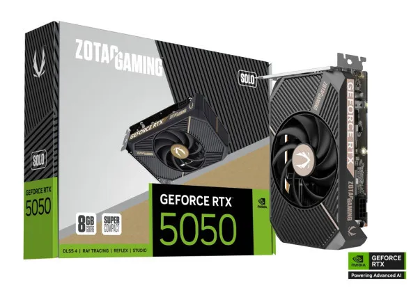 SVGA Zotac RTX 5050 Solo 8GB ZT-B50500G-10L