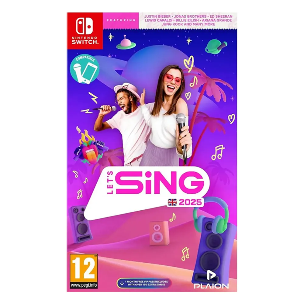 Switch Let's Sing 2025