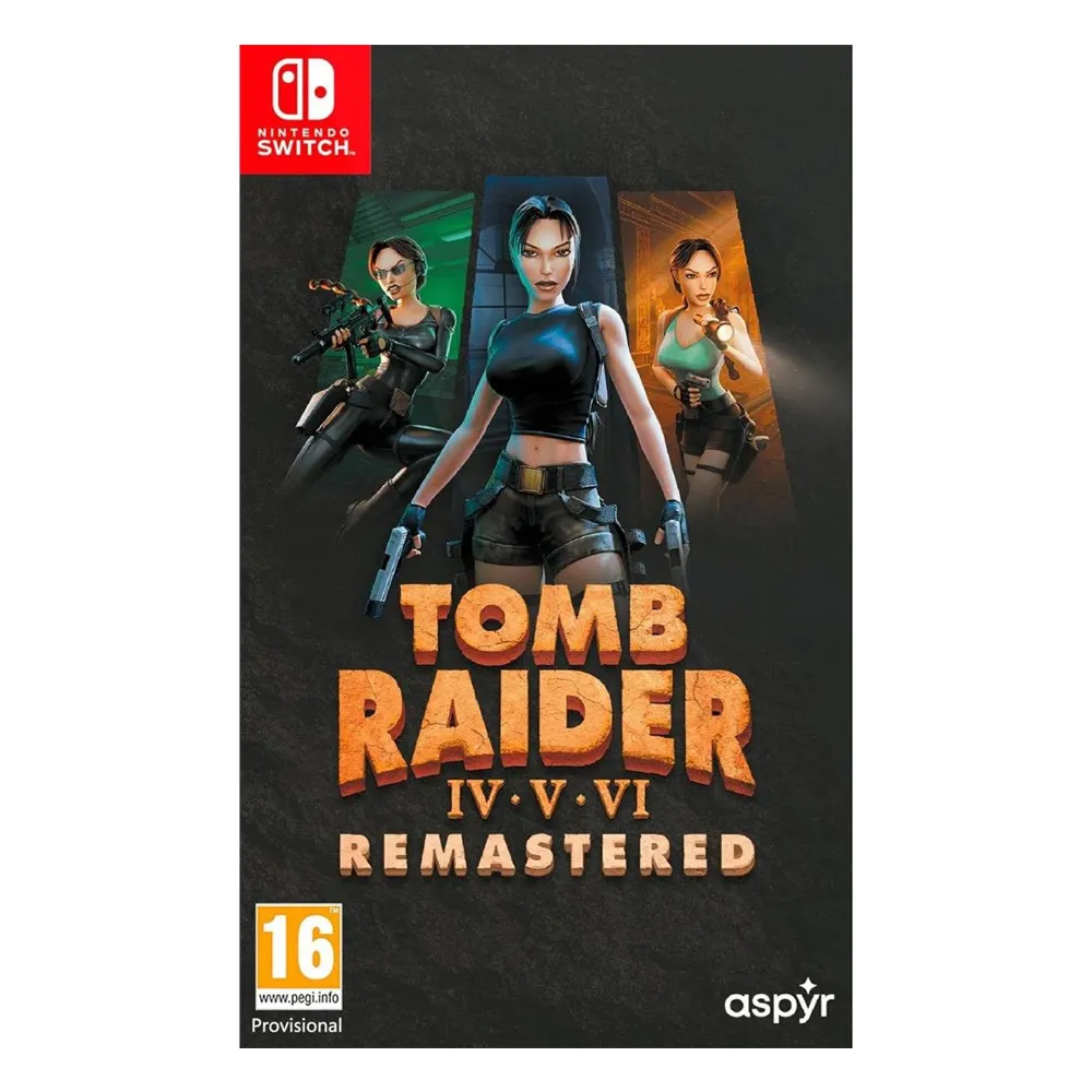 Switch Tomb Raider IV-VI Remastered Starring Lara Croft