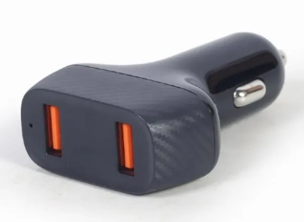 TA-U2QC3-CAR-01 Gembird QC3.0 brzi auto punjac 2xUSB 36W 3.6-6.5V/3A 6.5-9V/2A 9-12V/1.5A
