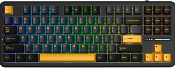 Tastatura Aula F87 BK mehanicka 2.4GHz/USB-C/BT5.0