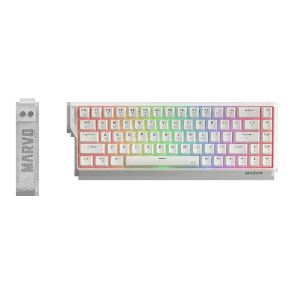 Tastatura USB Marvo Saber KG965W WH