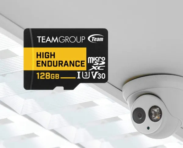 TeamGroup MICRO SDXC 128GB High Endurance UHS-I U3 V30100/50MB/s THUSDX128GIV3002 ZA VIDEO NADZOR!