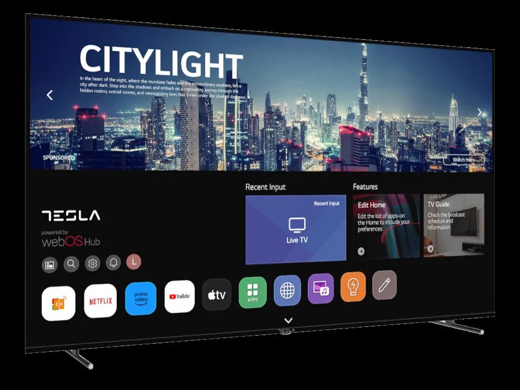 Televizor TESLA 75E645BUW/LED/75