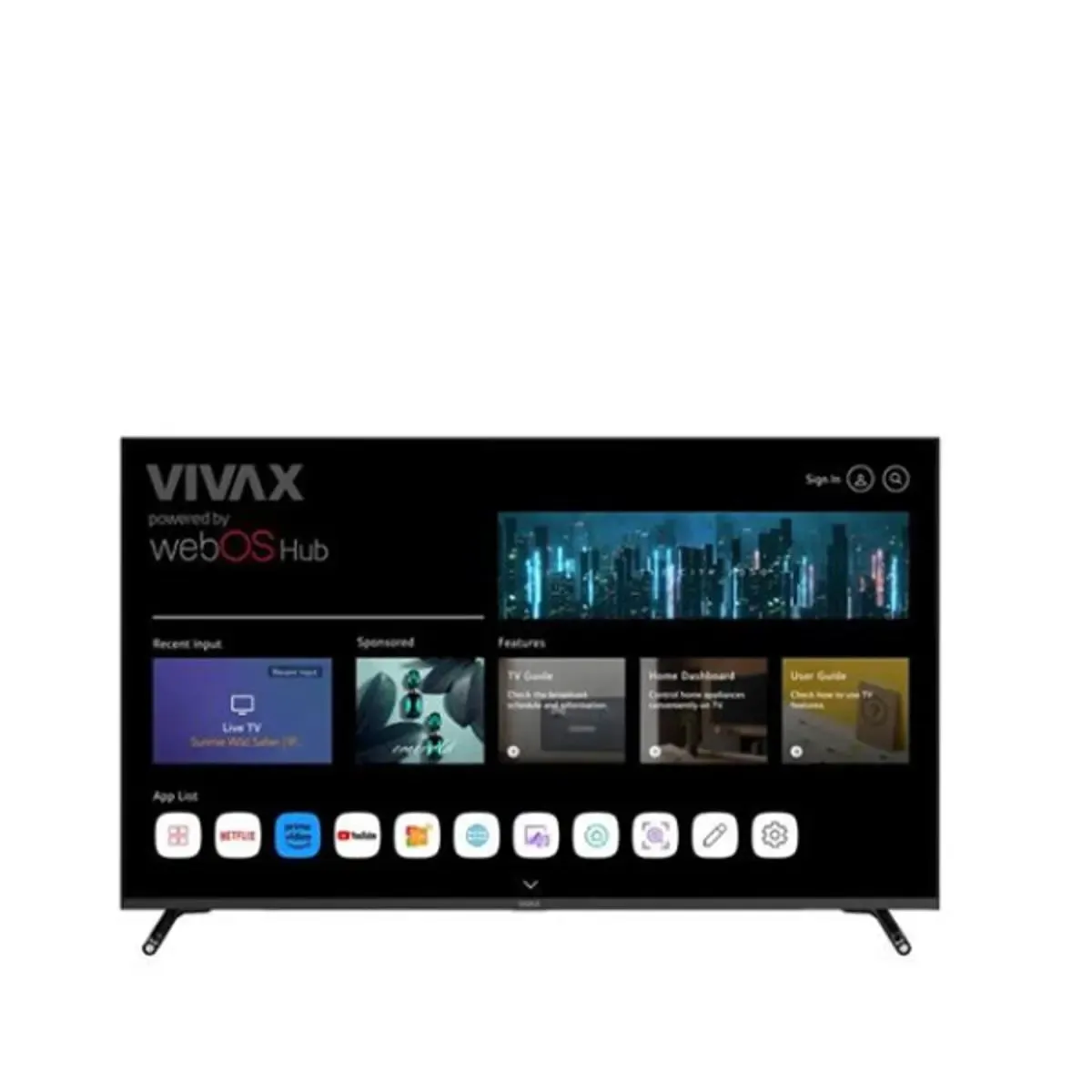 Televizor Vivax 65S60WO Smart Led 4K UHD 65''(163cm) DVB-T2