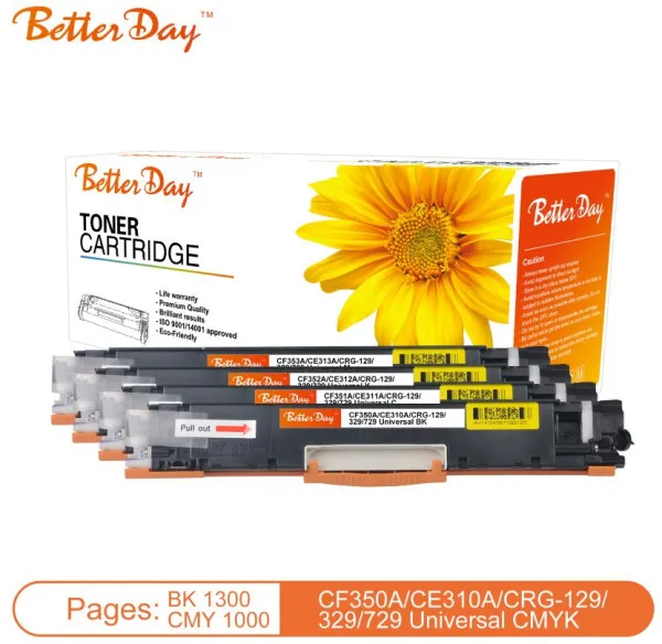 Toner BetterDay CE312A/CF352A CP1025/M175/M176/M177 zam. kaseta za HP Yellow 1k