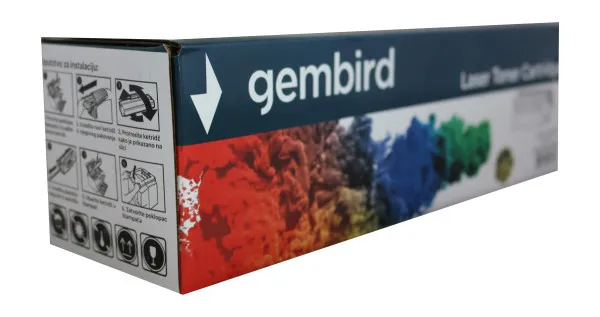 Toner Gembird CF541A/CF401A/CRG-054/CRG-045 C zam. kaseta za HP Cyan 1.3k
