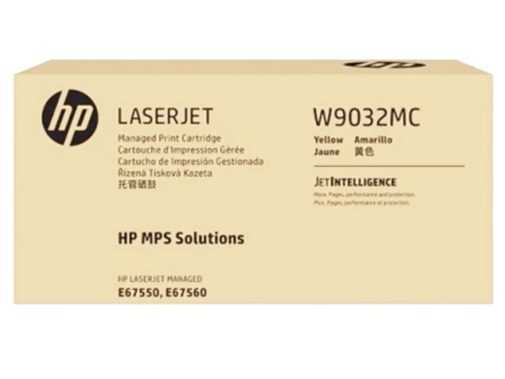 Toner HP W9032MC Managed/žuta