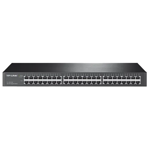 TP-LINK 48-Port Gigabit Desktop/Rackmount Switch - TL-SG1048  Neupravljivi 48 RJ-45 portova 8K 96Gbps