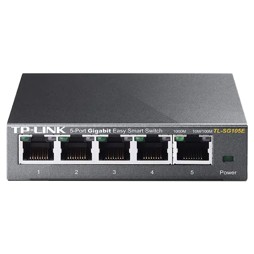 TP-LINK 5-Port Gigabit Easy Smart Switch - TL-SG105E  Web upravljivi 5 RJ-45 portova 2K