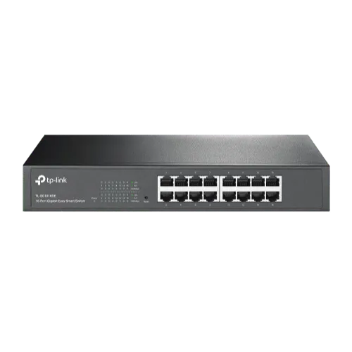 TP-LINK Switch uređaj - TL-SG1016DE -   Neupravljivi 16 RJ-45 portova 8K 32Gbps