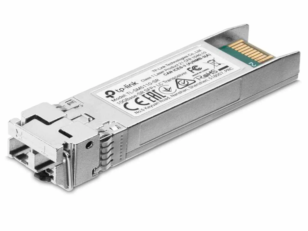 Tranciever TP-LINK  SM5110-SR/10G base-SR SFP+ LC Transceiver SPEC: 850nm Multi-mode LC Duplex Conn